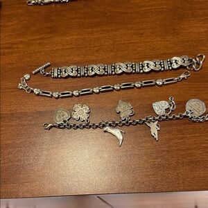 Lot of 3 Brighton bracelets.